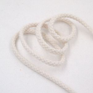 Cotton Rope <b>Cord</b> String for Shoes Bags Garments 2-4 mm Natural Color Round Drawstring <b>Braided</b> Rope Custom 5-10mm <b>Cord</b> - Product Image 2