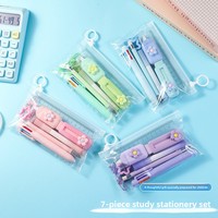 Kit de papeterie écologique, articles scolaires, livraison gratuite, ensembles de rentrée scolaire Yiwu, ensemble de papeterie promotionnel pour étudiants et adultes