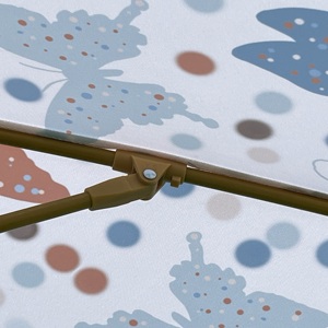 Fantastique luxe crochet patio parapluie en bois glands en coton faits à la main 2.5M <span class=keywords><strong>parasol</strong></span> cordes en macramé parapluie ouvert avec frange - Product Image 3