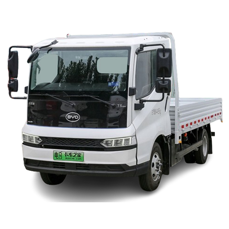 Популярный электрический грузовик BYD T5 4x2 82 90 100 132 кВтч 4 м бортовой 4,5 тонн 6 тонн грузовой грузовик заводская цена для горячей продажи