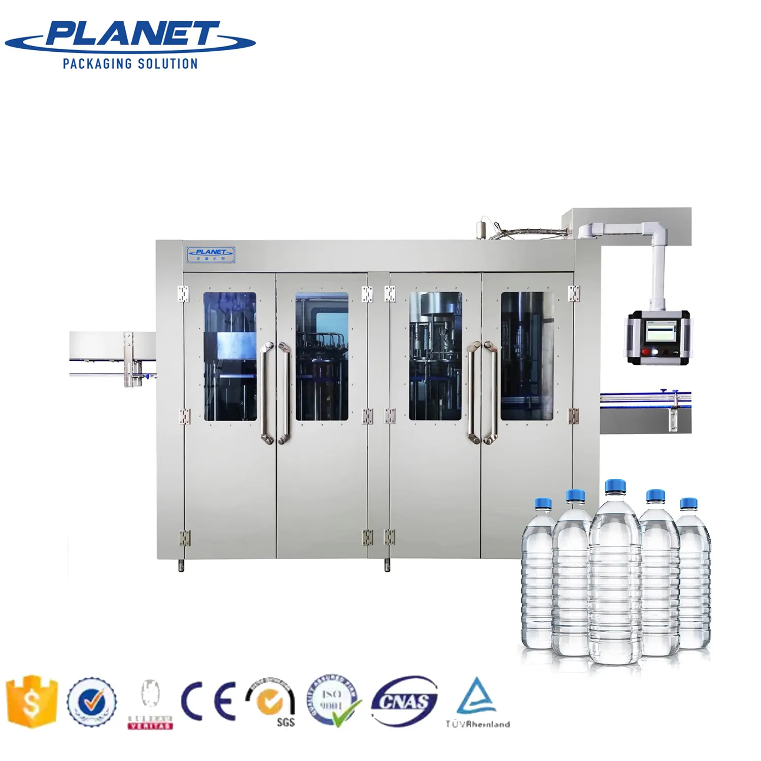 washing filling and capping water machine water bottle washing filling capping label machine water bottle filling machine price