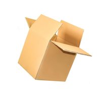 Alta calidad 6*6*6 pulgadas materiales reciclados cartón corrugado caja de cartón telescópico en relieve estampado para ropa de cama de piel paraguas