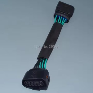10 broches/voies phare/phare connecteur prise automobile électrique STECKER pour <span class=keywords><strong>AUDI</strong></span> VW SKODA 1J0973735 1J0 973 835 - Product Image 3