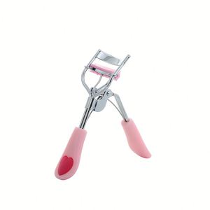 Recourbe-cils portable en acier inoxydable avec coussinet en silicone souple et motif tournesol - Product Image 6