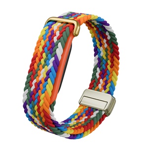 Nueva Correa Elástica de Nailon Trenzado con Hebilla Magnética Compatible con Fitbit Air, Ajustable y de Repuesto - Product Image 1
