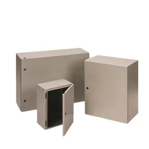 Custom Sheet Metal Aluminum Stainless Steel Enclosure Box Case Prototype Cabinet Design Manufacturers Fabrication
