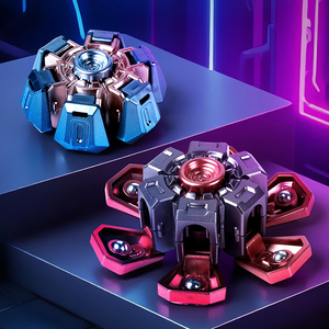 Sáng Tạo Biến Đổi Ngón Tay Spinner Mát Cạnh Tranh Máy Tính Để Bàn Xoay Con Quay Con Quay Cho Người Lớn Và Trẻ Em Nhựa Căng Thẳng Cứu Trợ Công Cụ - Product Image 4