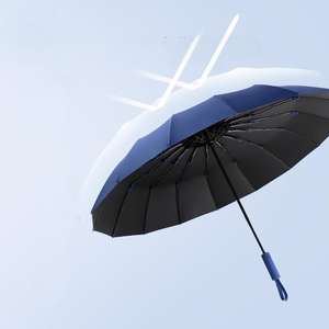 Vente directe d'usine <span class=keywords><strong>Parasol</strong></span> pliant 16 côtes Entièrement automatique <span class=keywords><strong>Grand</strong></span> <span class=keywords><strong>parasol</strong></span> protégé contre les UV Personnalisable Business Rain Gifts - Product Image 4
