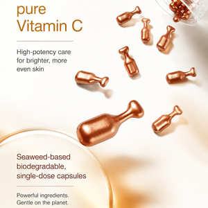 Capsules d'essence pour le visage à la vitamine C capsule de sérum blanchissant hydrate et lisse la peau en blanchissant et en éclaircissant les taches - Product Image 4