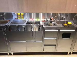 Diseños personalizados de barra de agua y Mostrador de té de burbujas, estación de barra de café móvil portátil con iluminación LED para uso comercial - Product Image 4