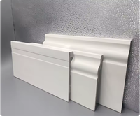 Plinthe décorative en polystyrène PS écologique et imperméable pour la décoration intérieure de la maison