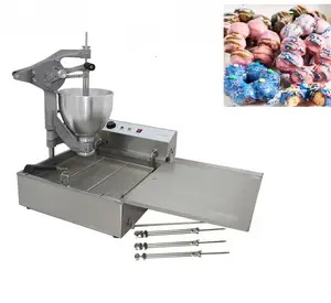 Khí điện Mochi Donut Máy làm Fryer Donut Maker Máy