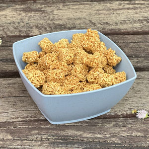 24 once di paglia di grano ciotola di plastica per alimenti all'aperto ciotole per feste Set di ciotole per zuppa di insalata di frutta - Product Image 5