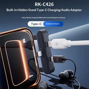 <span class=keywords><strong>Adaptateur</strong></span> universel Type-C pour casque, support de charge pour téléphone compatible <span class=keywords><strong>Apple</strong></span> <span class=keywords><strong>iPhone</strong></span> 17, prise de transmission de données - Product Image 2