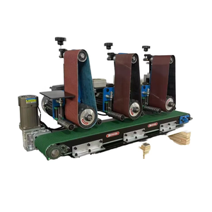 用于金属表面精加工的工业多工位砂光机 - Product Image 6