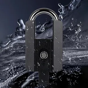 Cadenas résistants à l'eau en gros sans clé biométrique empreinte digitale verrouillage Bluetooth TTlock App cadenas intelligent