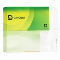 Film d'emballage personnalisé DareGlobal, enveloppe extérieure en tissu, sacs en plastique personnalisés pour l'emballage de produits en papier jetables