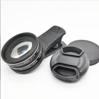 Clip universel 37mm pour téléphone portable Objectif 30X Macro HD pour tous les smartphones