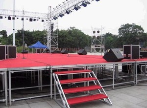 Nhôm sân khấu nền tảng di động ngoài trời sự kiện sân khấu nền tảng giá rẻ nhôm gấp di động sự kiện giai đoạn để bán - Product Image 3