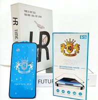 Protection d'écran en verre trempé 23D ESD Super Glass 9H HD anti-rayures pour iPhone séries 17-11 – Vente en gros