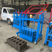 Presse manuelle portable pour la fabrication de blocs de béton creux, de pavés solides et de petites briques de ciment personnalisées