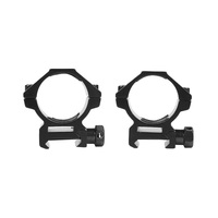 Anneaux de montage 30 mm en alliage d'aluminium, largeur de base 21 mm, hauteur 51 mm, accessoire d'optique pour observation des oiseaux, directement de l'usine