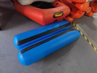 Plateforme de ponton gonflable personnalisée pour la pêche, bouée en PVC, flotteurs gonflables pour bateau gonflable