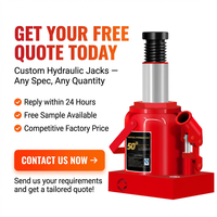 Cric hydraulique double levage 20 tonnes en acier à bas prix avec garantie 1 an pour ateliers et voitures
