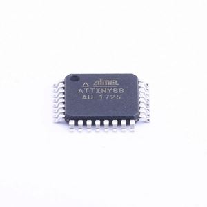 NEW and Original MCU 8-bit BOM Service 8KB Flash 2.5V/3.3V/5V 32-Pin TQFP T/R ATTINY88-AUR Microchip IC Chip ATTINY88-AU - Product Image 1