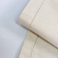 WML012 Napperons en lin pur perforé, sets de table isolants thermiquement, nappes élégantes pour mariage et restaurant