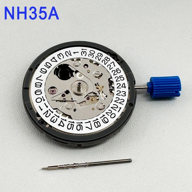 Bulk Discount Japan Original Nh35 Movement Mechanical Automatic NH35A mouvement with 24 Jewels 3H 6H 9H 3.8H Crown Watch Parts