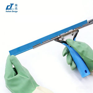 Nettoyeur de vitres télescopique professionnel avec logo personnalisé, pour usage commercial et industriel, avec poignée en plastique - Product Image 1