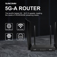 Routeur modem WiFi 6 4G/5G AYS AYS-CPE-8953 Mini USB avec transmission 300 Mbps, 4 antennes, emplacement pour carte