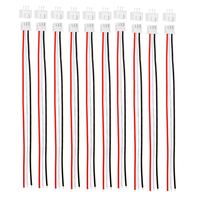 Connecteur JST électrique XH XHP-2 XH-2Y 2,5 mm 2,54 mm JST-XH 4 6 13 broches 4P et prise à sertir femelle pour câble vers carte