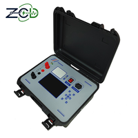 Micro-ohmmètre, testeur de disjoncteur, testeur de circuit, testeur de boucle 100A, instrument électrique, testeur de résistance de boucle de contact