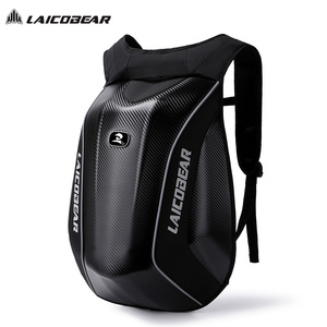 Motosiklet Sırt Çantası Kadın Su Geçirmez Kask Çantası Erkekler Genişletilebilir Yansıtıcı Motokros Sürme Biker Bavul Motosiklet Aksesuarları - Product Image 1