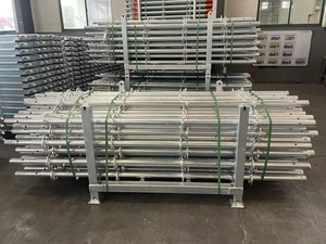 Échafaudage métallique Altrad Ringlock Plettac modulaire EN12811 pour la construction de façades et de soutènements - Product Image 4