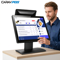 Terminal POS Android de 15 Pulgadas para Peluquería, Supermercado, Sistemas POS Directos de Fábrica, Proveedor de Cajas Registradoras, Máquina POS