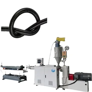 PP/PE/PA/ПВХ нейлоновая машина для производства гофрированных труб с одной стенкой/линия экструзии пластиковых труб/экструдер