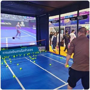 Equipo de Juego de <span class=keywords><strong>Tenis</strong></span> de Proyección para Interiores, Simulación de Práctica, Sala de Experiencia Interactiva, Jaula de Juego Inteligente y Moderna, Virtual - Product Image 4