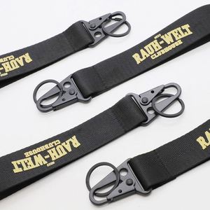Wholesale Custom Tactical Key Straps Heavy Duty Nylon Keychain <b>Lanyards</b> with Olecranon Buckle for Car Enthusiasts Tuning Clubs - Product Image 3