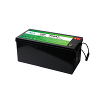 Baterai Lithium Solar Deep Cycle Berkualitas Tinggi Yilink Grade A 12v 300ah Lifepo4 untuk Penyimpanan Energi Surya pada Sistem Solar