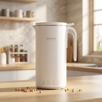 Blender portable de 350 ml avec boîtier en PLASTIQUE et poignée, blender à jus à vitesse unique