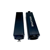 Isolateur Audio à boucle de terre XLR 2R Éliminer le courant Console de mixage sonore Isolateur Audio d'ordinateur Conversion d'annulation de bruit