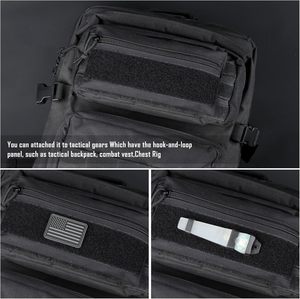 Bolsa Táctica con Cierre para Herramientas, Inserto EDC, Bolsillo de Almacenamiento, Accesorios, Bolsa para Snacks con Gancho para Arnés MK3 MK4 - Product Image 4