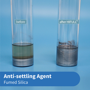 Silice fumée hydrophobe traitée HIFULL HMDS, nano-SiO2, dioxyde de <span class=keywords><strong>silicium</strong></span> pyrogénique amorphe, agent anti-accroissement HB-132, <span class=keywords><strong>oxyde</strong></span> - Product Image 4