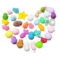 TPR Squishy personnalisé bureau balle anti-stress main presser peluche pour les enfants