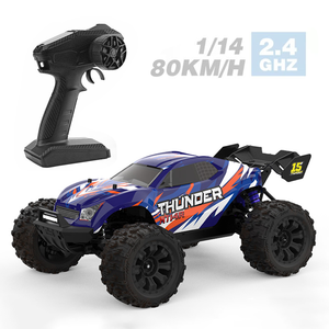 JIUSI MT14R RC Camioneta Todoterreno sin Escobillas, Auto RC 4WD Escala 1/14, 80km/h+, RTR, Vehículo de Alta Velocidad para Niños, Regalo de Navidad - Product Image 1