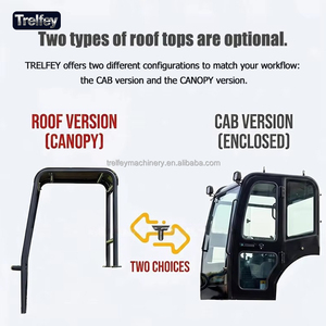 Mini Excavadora de 1 Tonelada, con Certificación CE, EPA Euro 5, <span class=keywords><strong>Seguro</strong></span> de Transporte, Cobertura Total, Garantía de Protección Contra Pérdidas <span class=keywords><strong>en</strong></span> el Transporte - Product Image 5
