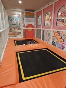 Aire de jeux intérieure pour enfants de 130 m², équipement de terrain de jeu de 4,5 m, ensemble de jeux intérieurs - Product Image 5